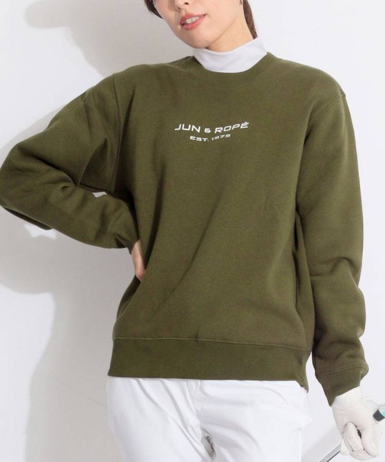 JR 【CURUCURU限定】【ESSENTIAL】裏起毛クルーネックプルオーバー