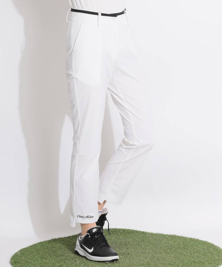 CC ウエストラインナイロンロングパンツ