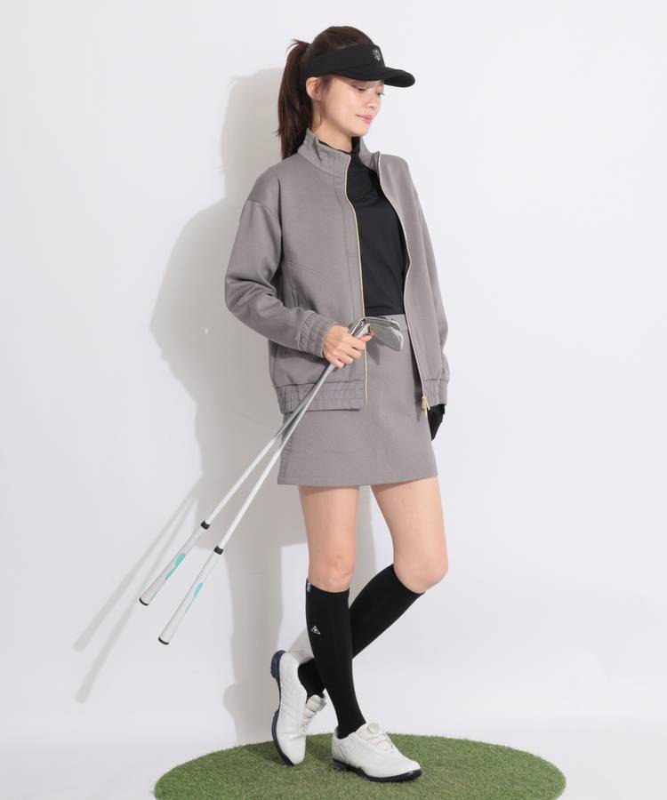 SA 【ストレッチ】スタンドネックダンボールブルゾン