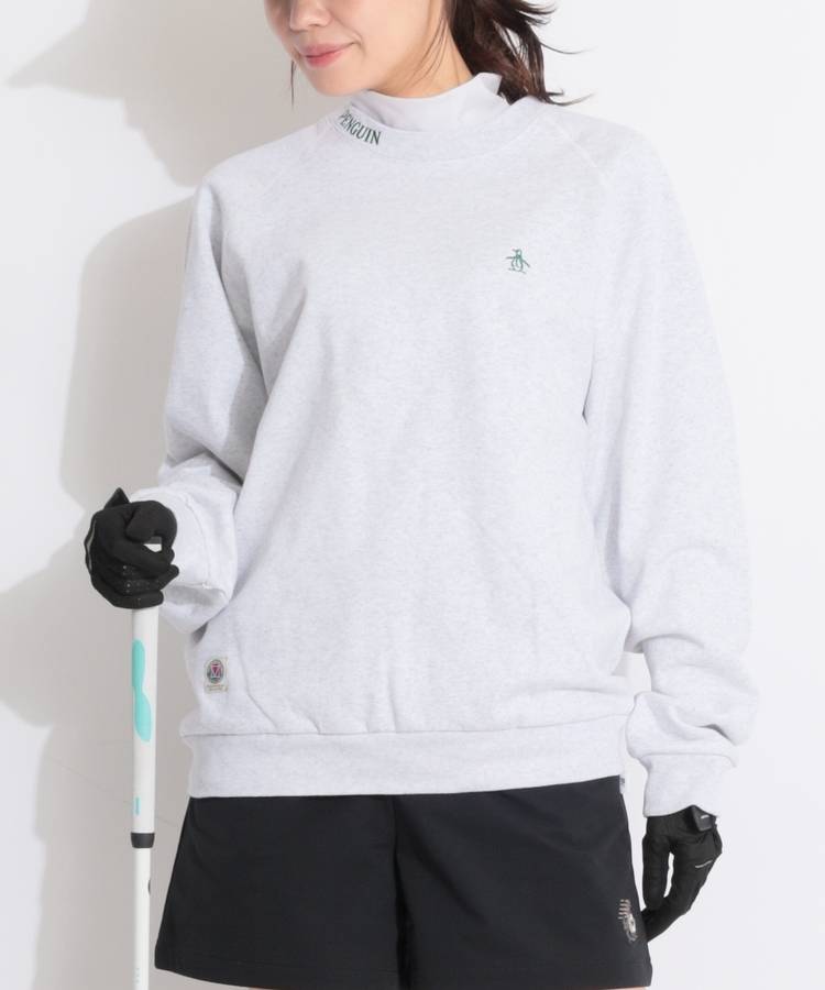 PM 【ユニセックス】ワンポイント裏起毛スウェットプルオーバー