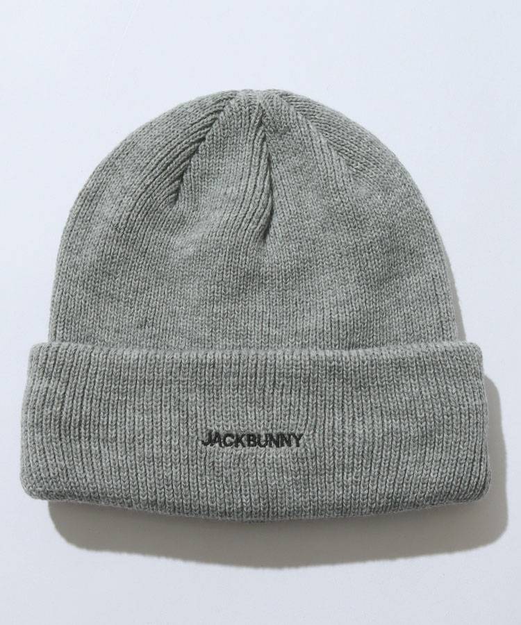 JB ロゴ刺繍ミニケーブルニット帽