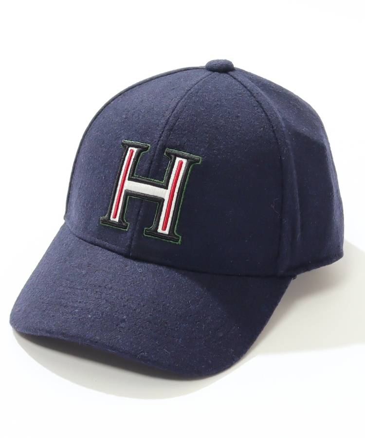 TH アイコンロゴ刺繍メルトンキャップ