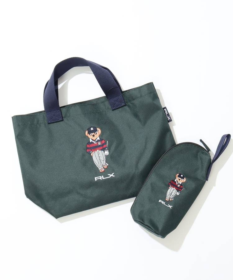 RX ポロベア刺繍ドリンクホルダー&カートバッグセット