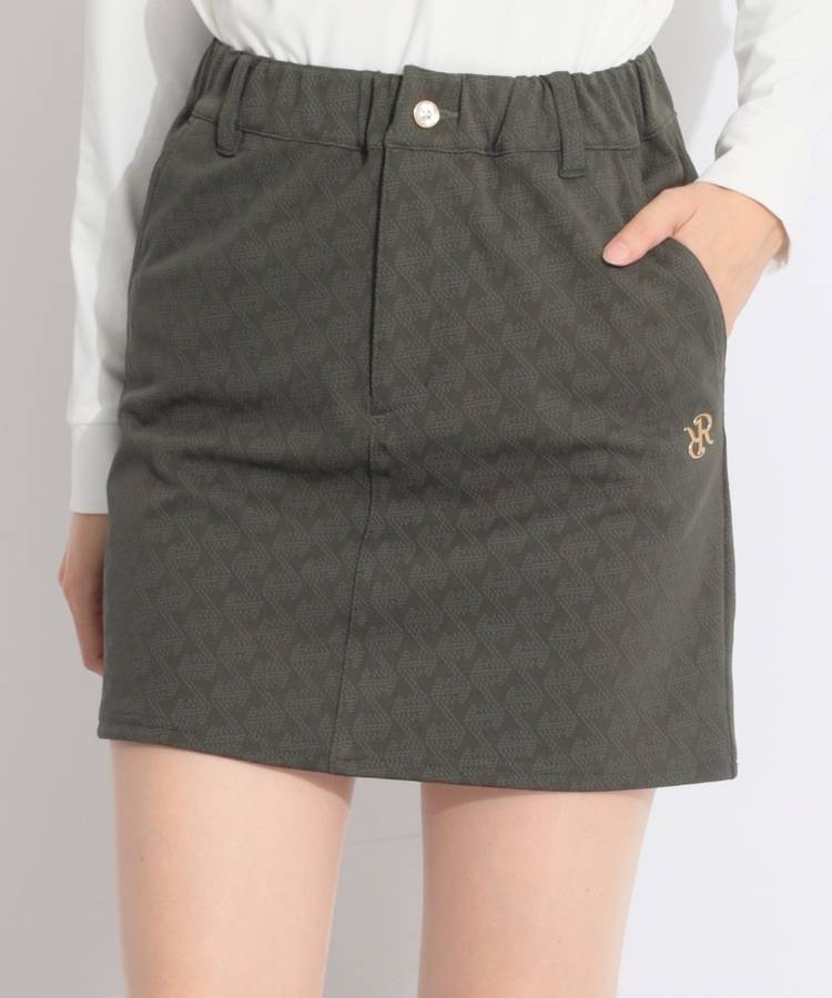 RR 総柄ジャガードスカート