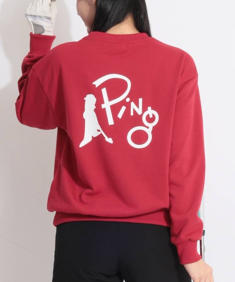 PN 【10色展開】Mr.PINGプリントスウェットプルオーバー