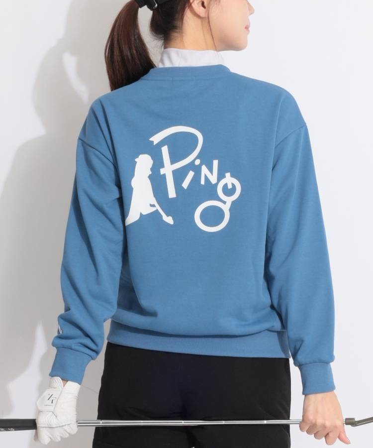 PN 【10色展開】Mr.PINGプリントスウェットプルオーバー