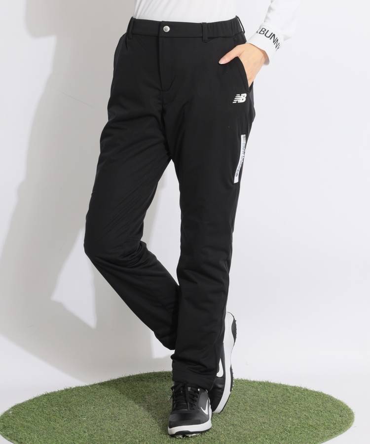 NB 【保温／防風】裏メッシュタフタテーパードパンツ