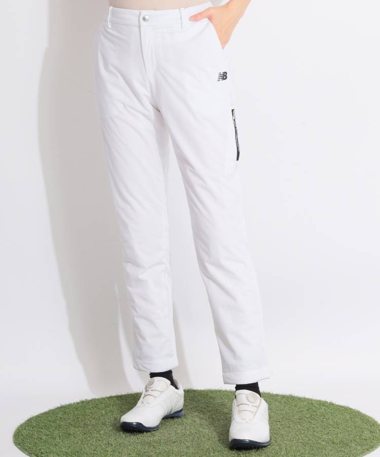 NB 【保温／防風】裏メッシュタフタテーパードパンツ