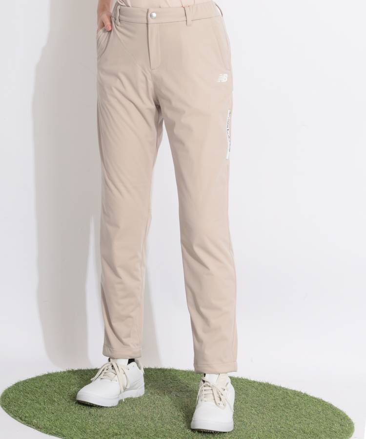 NB 【保温／防風】裏メッシュタフタテーパードパンツ