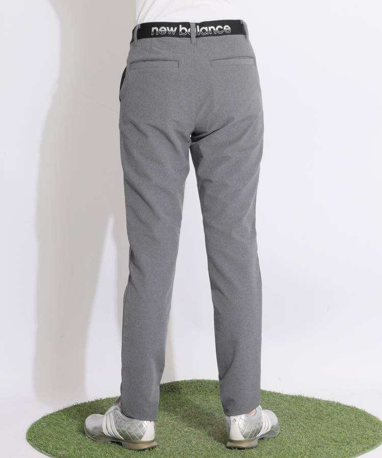 NB バックウエストロゴ裏起毛スリムロングパンツ