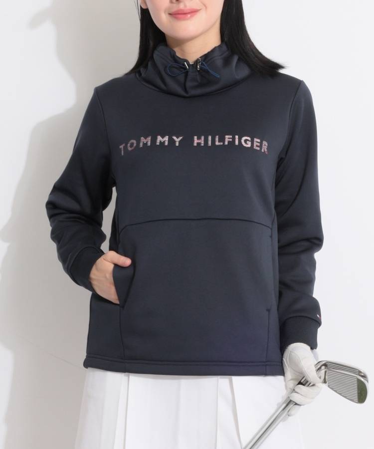 TH くしゅくしゅネック裏起毛ポンチプルオーバー