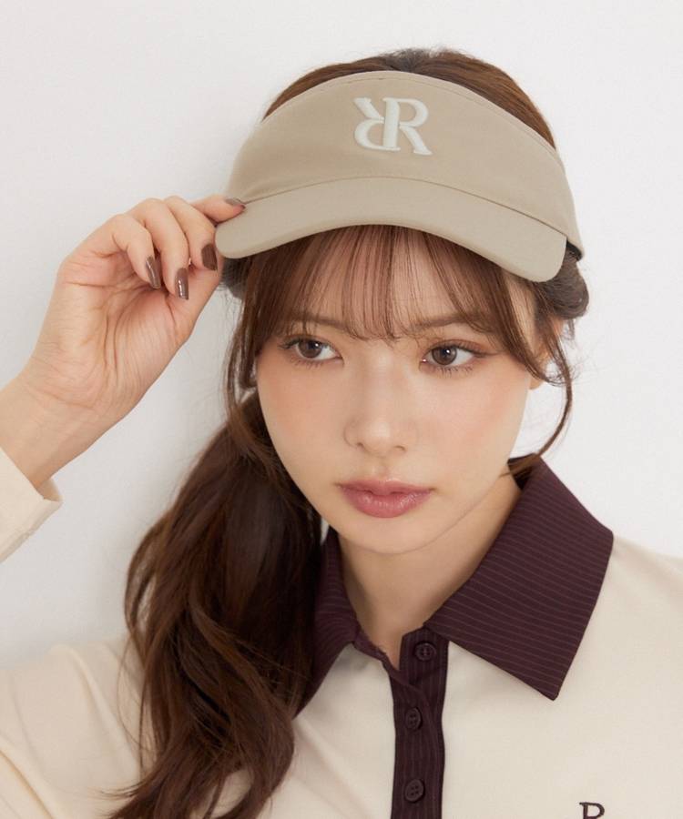 RI ベーシック立体ロゴサンバイザー
