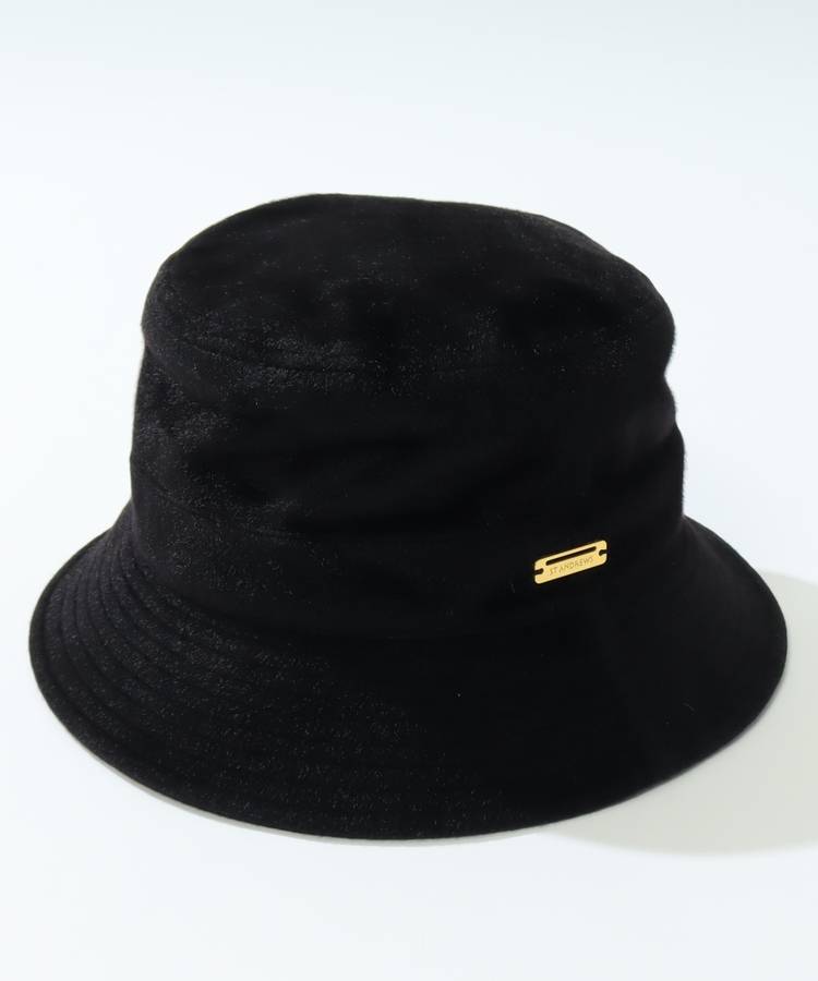 SA サイドロゴシャギーバケットハット