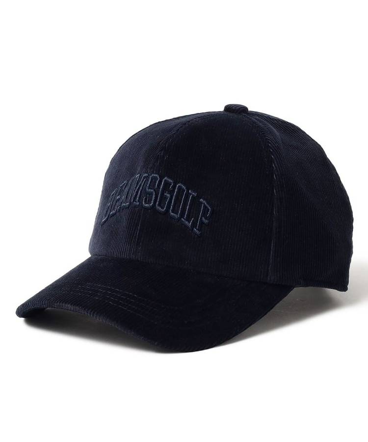 BE アーチロゴコーデュロイキャップ