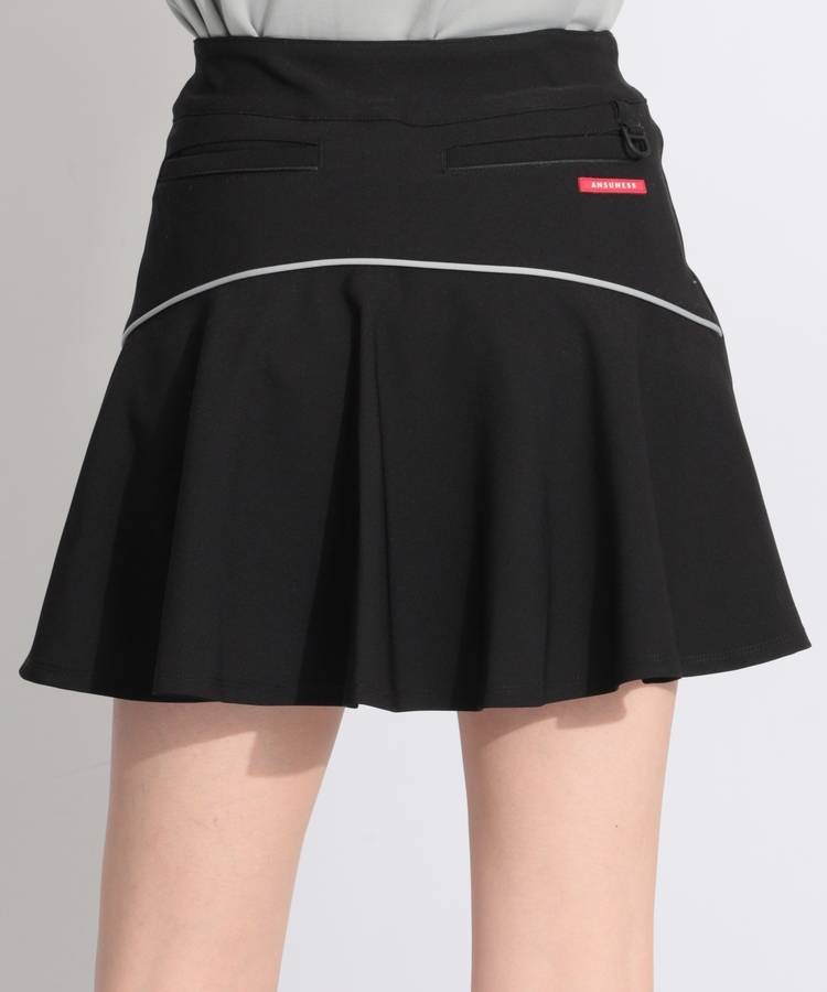 AS 【ストレッチ】バックフレアスカート