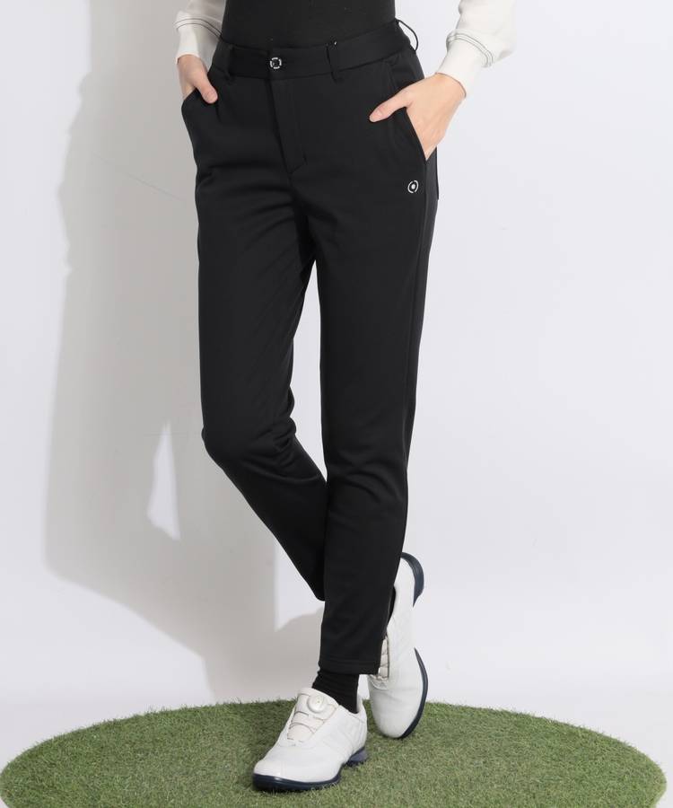 PN 【CP対象品】【防風ストレッチ】バック裾ロゴボンディングパンツ