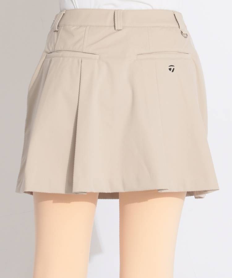 TG 【防風／撥水】一体型ぺチパンツ付きプリーツスカート