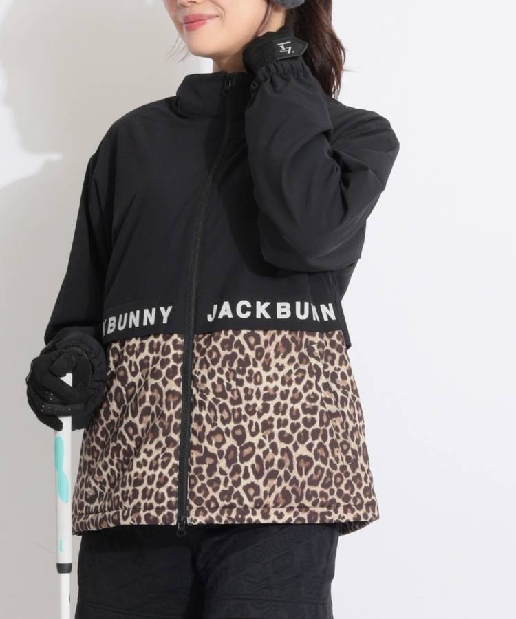 JB 【CP対象品】【撥水】裏ボアフリースプリント切替ジップブルゾン
