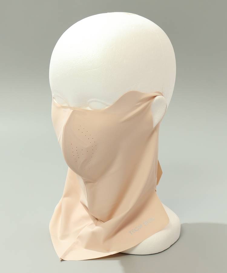 TS 【吸汗速乾】3Dロングネックフェイスマスク