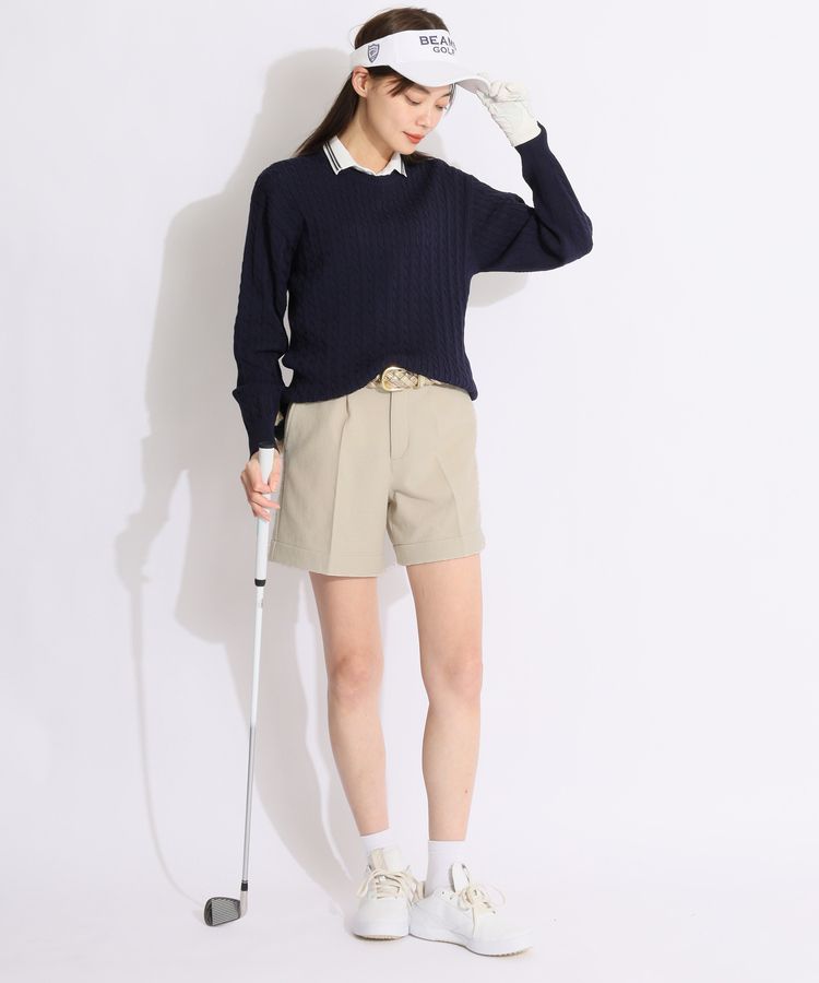 【美品】ビームスゴルフ　レディースベルト 美品】BEAMS GOLF ビームスゴルフ ベルト レディース - メルカリ