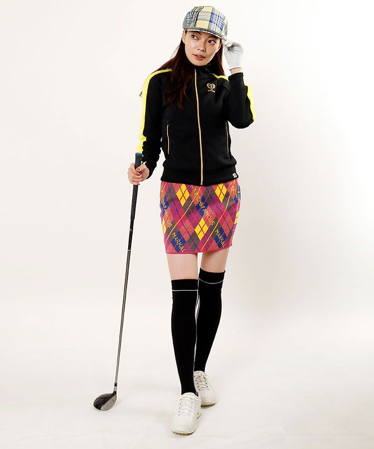 マーク＆ロナ ML 【ワゴンセール】[RICH&FAMOUS]アーガイル柄ニット