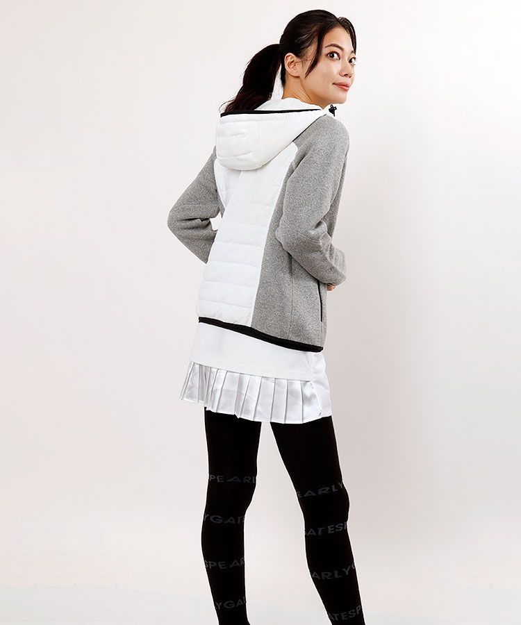 マスターバニー　1 ゴルフ　ストレッチリップストップ　スカート 白　プリーツ付き マスターバニー 1 ゴルフ ストレッチリップストップ スカート 白