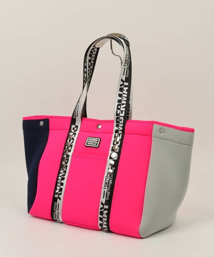 DM ロゴテープ切替2WAYトートバッグ