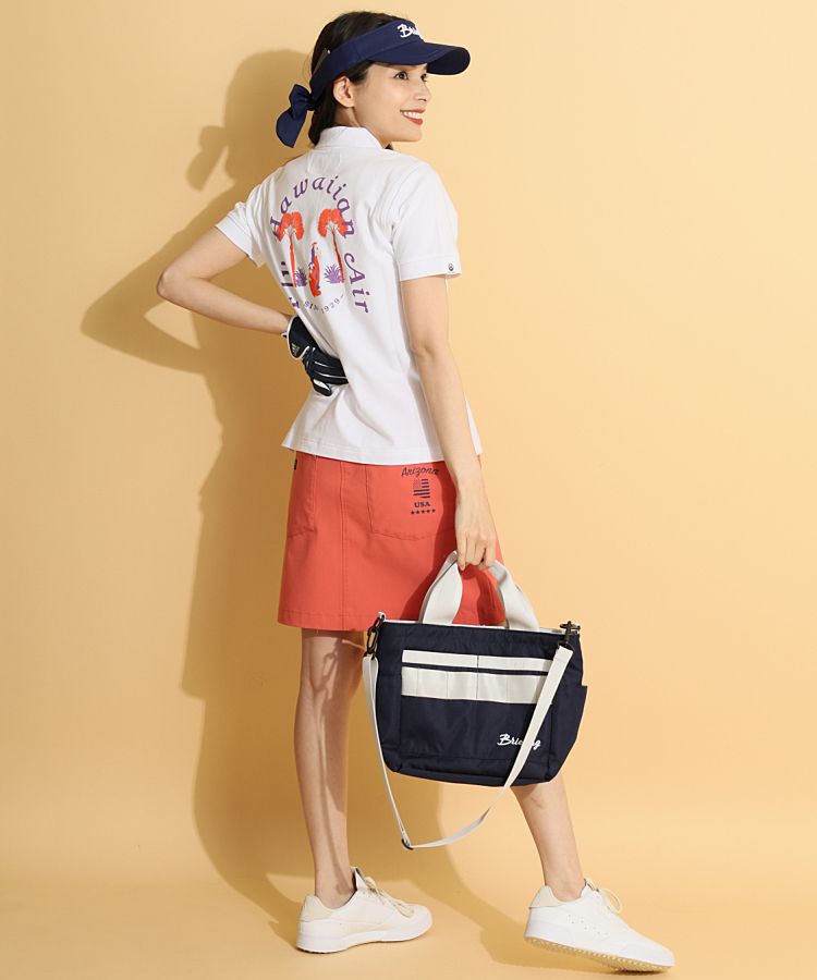 ホーンガーメント HO 【HawaiianAirlines】バックプリント半袖