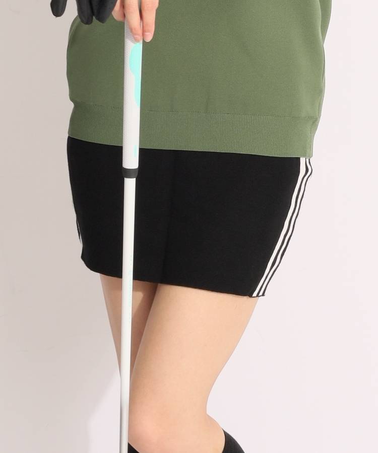 AG 一体型ペチパンツ付きハイゲージニットスカート