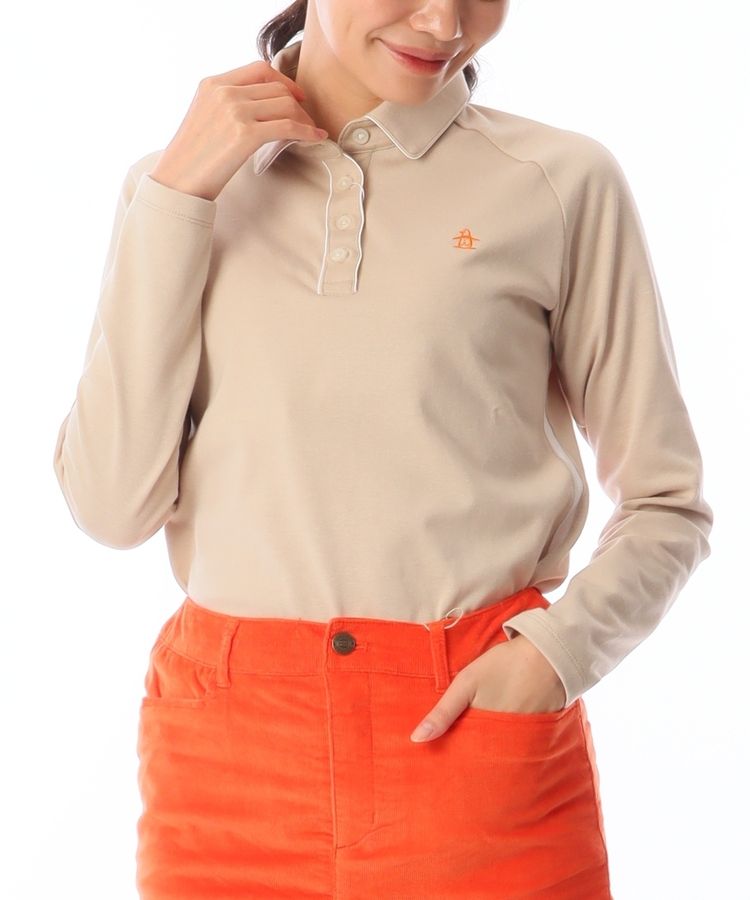 マンシングウェア　長袖ポロシャツ Munsingwear マンシングウェア 10YEARS POLO SHIRTS (10年