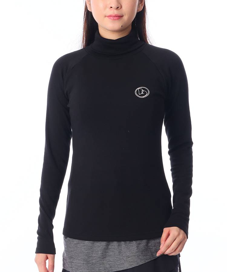 DL 裏起毛タートルネック長袖カットソー