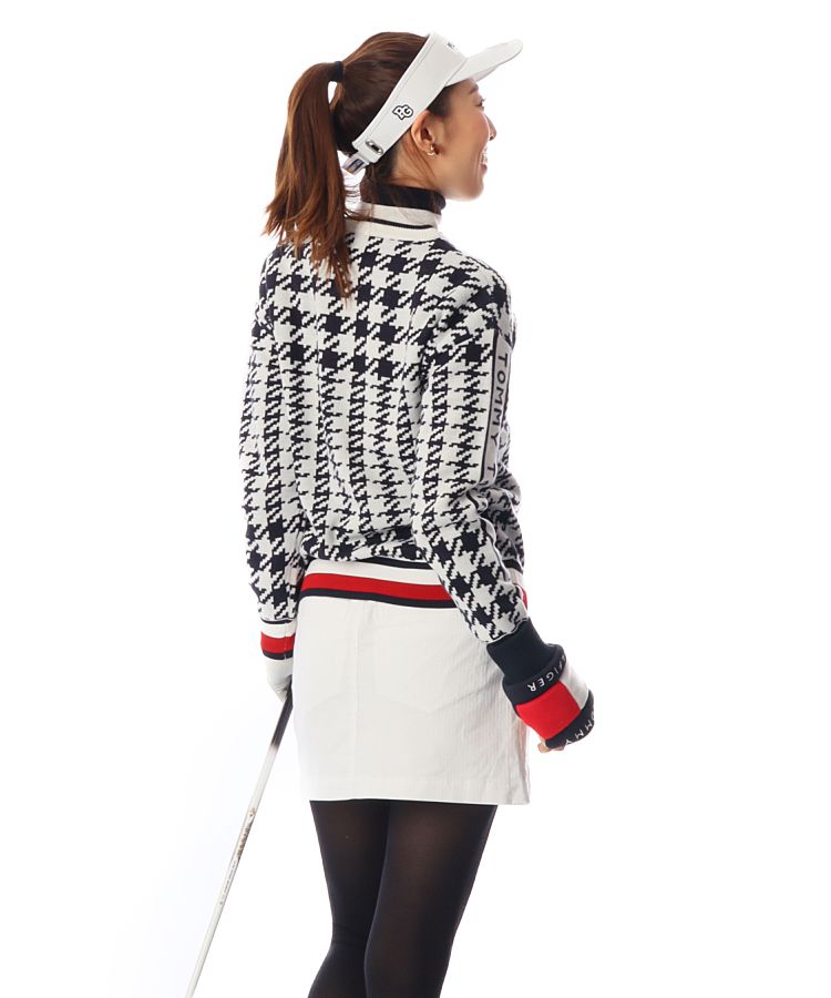 パーリーゲイツ PG 【ワゴンセール】ストレッチ刺繍ドビー変形ダイヤ