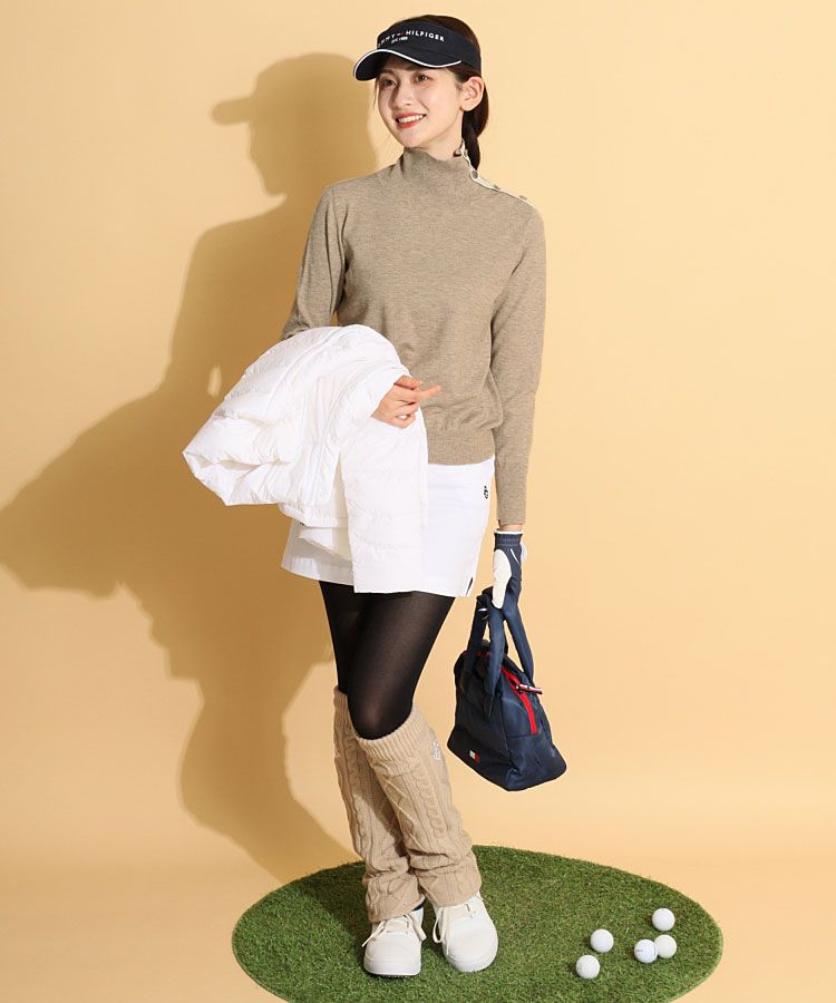 パーリーゲイツ PG 【ワゴンセール】ストレッチ刺繍ドビー変形ダイヤ