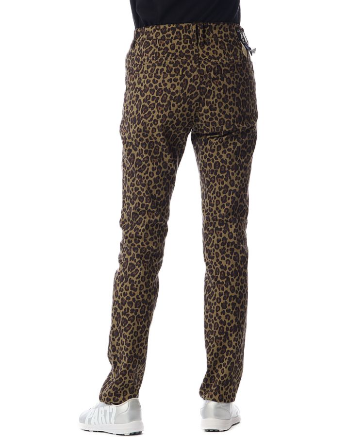 パーリーゲイツ PG パワフルストレッチ変形ダイヤ柄ストレートパンツ