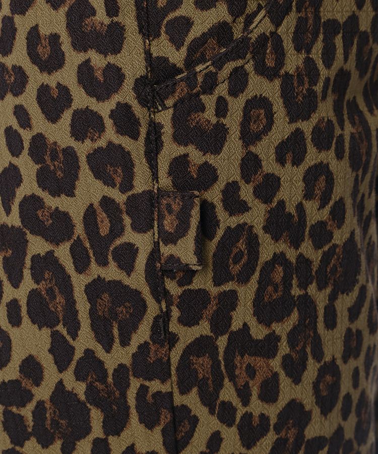 パーリーゲイツ PG パワフルストレッチ変形ダイヤ柄ストレートパンツ