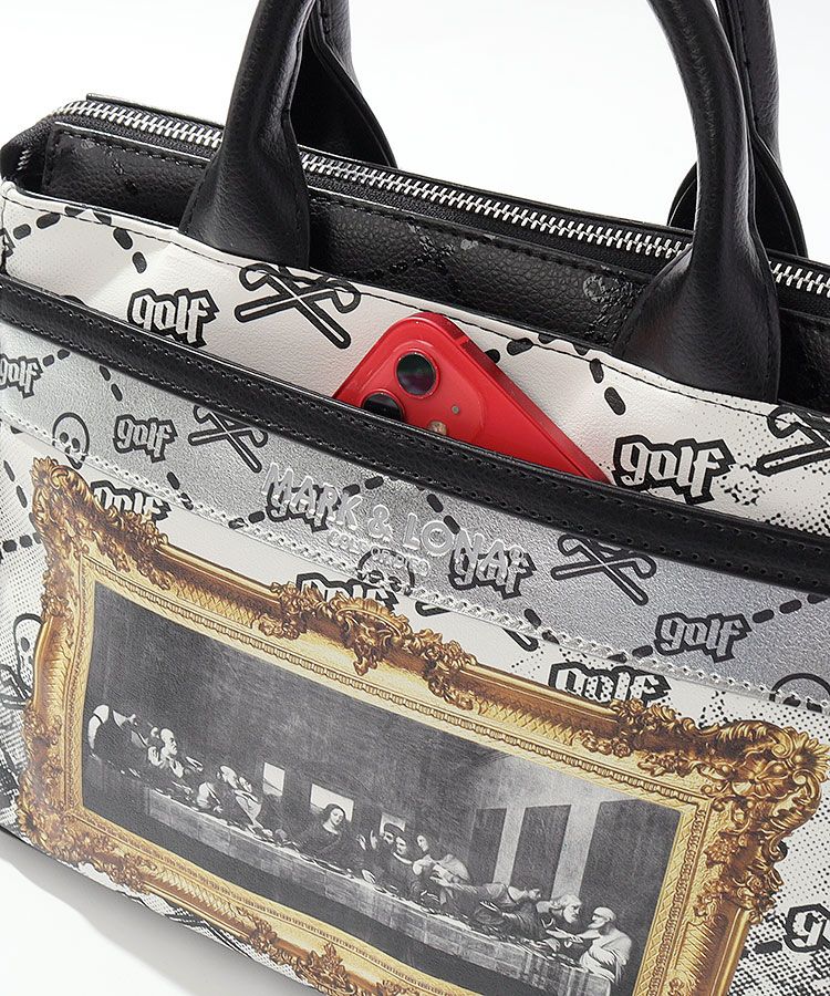 マーク＆ロナ ML 最後の晩餐◇配色カートバッグ レディースゴルフ