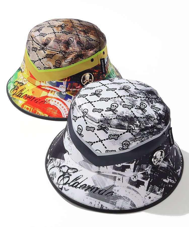 2025最新 ✨ 新品 MARK&LONA バゲットハット 帽子 マーク&ロナ MARK&LONA - Gauge Crystal Icon Hat | バケットハット