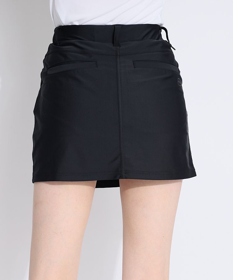 アンサネス AS 一体型ペチパンツ付きツルサラストレッチ台形