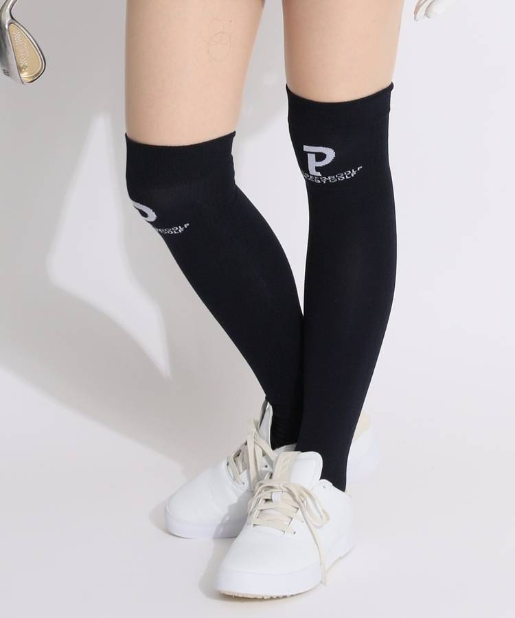PG サイドロゴラインニーハイソックス