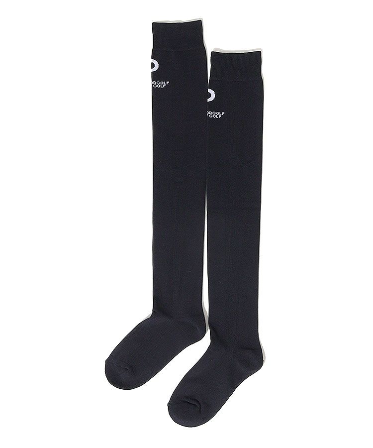 パーリーゲイツ PG サイドロゴラインニーハイソックス レディース