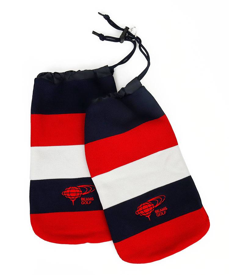 BE ボーダーニットシューズケース