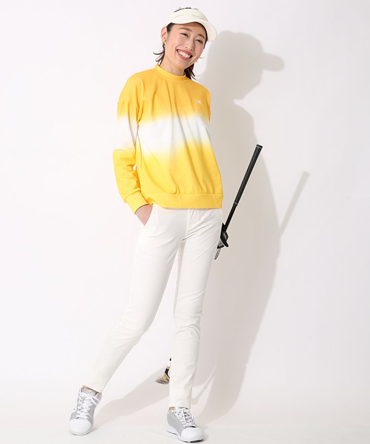 【美品】ニューバランスゴルフ　トップス セール】【new balance golf】撥水 防風 ハーフジップ プル