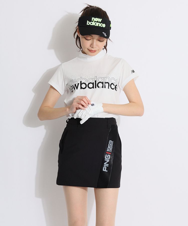 New Balance ゴルフウェア セットアップ　サンバイザー　ソックス New Balance ゴルフウェア セットアップ サンバイザー ソックス