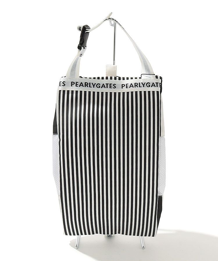 パーリーゲイツ PG ストライプ柄ロゴシューズケース レディースゴルフ