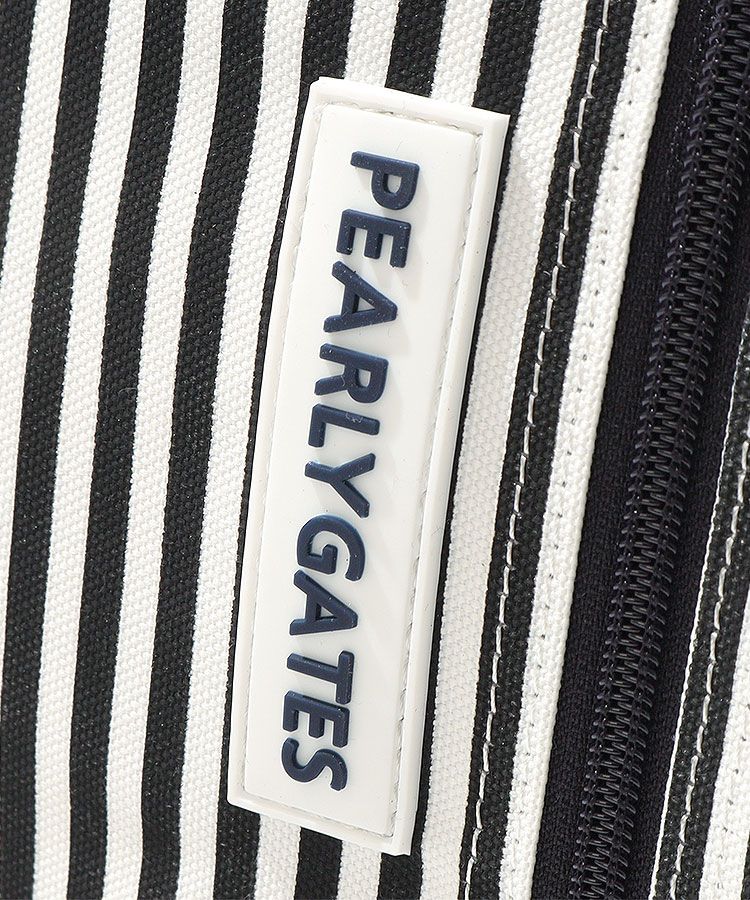 パーリーゲイツ PG ストライプ柄ロゴシューズケース レディースゴルフ