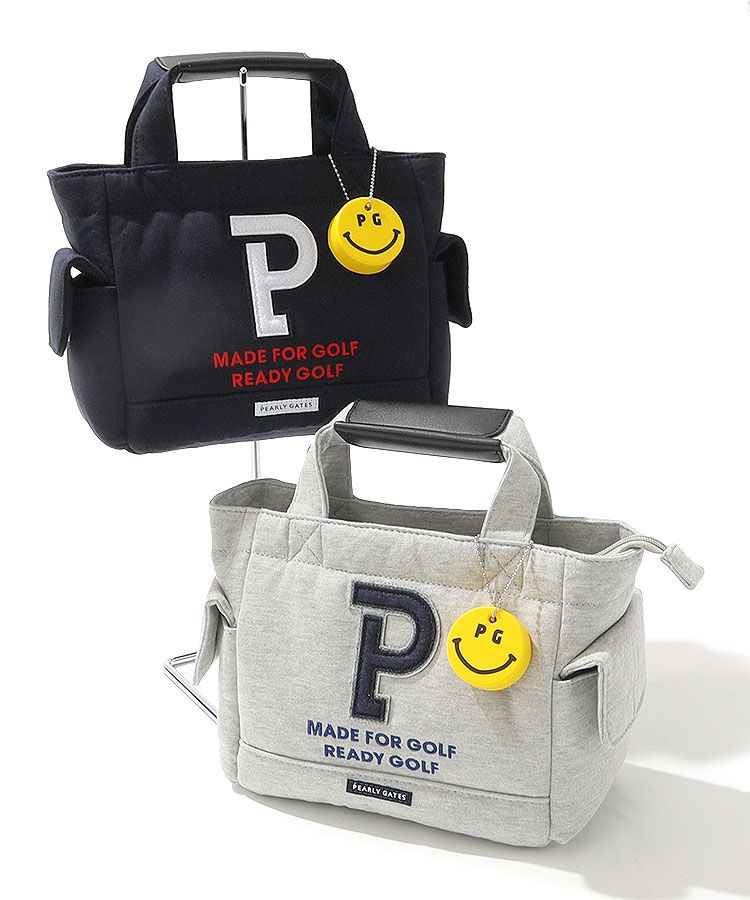【美品】パーリーゲイツ　ボアカートバッグ　ゴルフバッグ　ワッペン 2f9de33b31045d8c8e172c6cf564ce