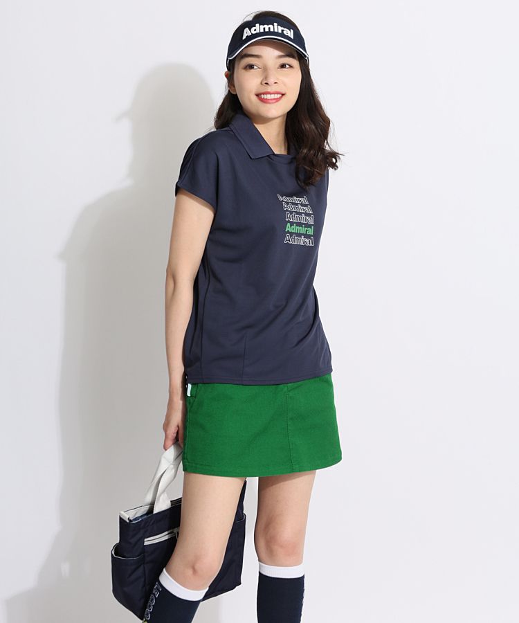 サイズ０/パーリーゲイツ✩⋆中綿キルティングスカート パーリーゲイツ PG 抗ウイルス台形カルゼスカート レディース