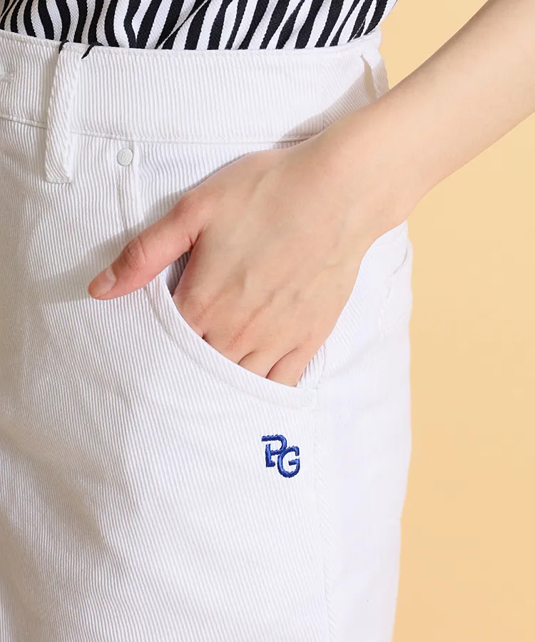 パーリーゲイツ 秋冬シリーズストレッチカルゼスカート レディス