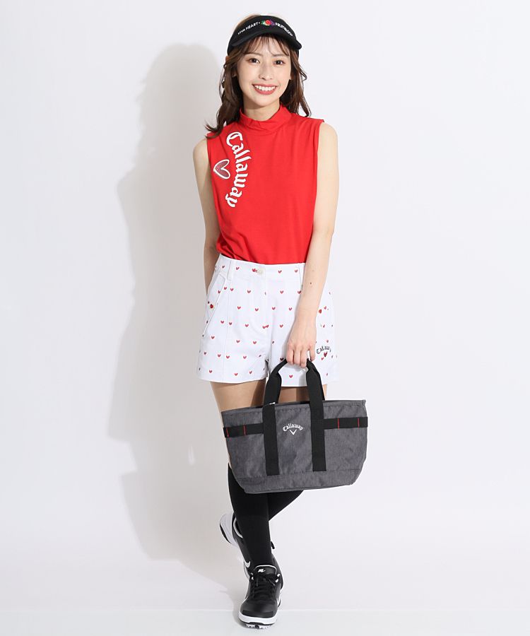 キャロウェイ ワンピース トップス ノースリーブ ゴルフウエア 