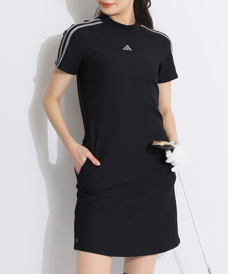 アディダスゴルフアウトレット AG スリーストライプス半袖モック